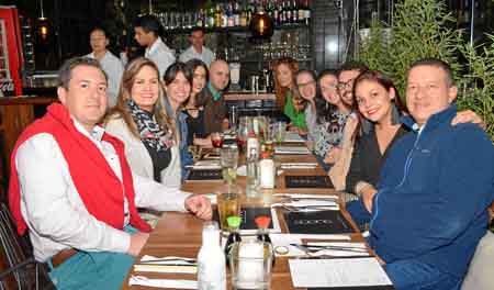 Foto | José Fernando Tangarife | LA PATRIA Jaime Orozco Arango, Catalina Salazar Arroyave, Juanita Villegas Cardona, Luisa Ferna