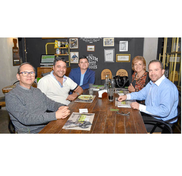 William Sánchez Salazar, Johnny Andrade, Fabián Torres Duque, Silvia Arce Vargas y Álvaro Noguera Cruz.