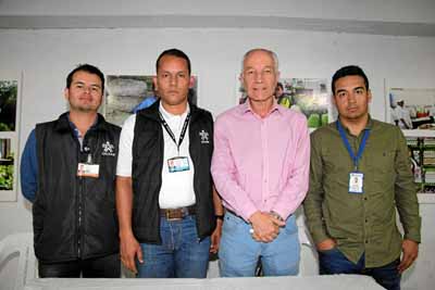 Fotos | Argemiro Idárraga | LA PATRIA Leonardo de Pablos Vallejo, evaluador de la Cooperativa Laboral del Sena; Andrés Felipe Ho