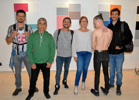 Sergio Blandón Quintero, Ulises Giraldo Marín, Sebastiaan Dij, Alejandra Murcia, Dylan Quintero Osorio y Diego Sánchez Mendoza.