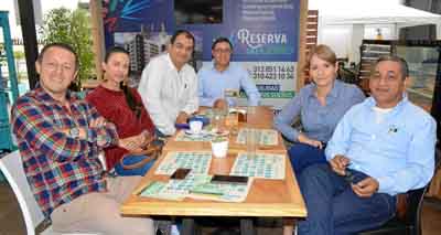 Ángel Galindo Burgos, Lina Ochoa Lozano, Javier Torres Martínez, Edwin Rosero David, Viviana Zapata Alzate y Jorge Echeverry Del