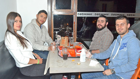 María Camila Zuluaga Morales, Nicolás Castrillón Valencia, Mateo Gómez Vargas y Sebastián Maya Martínez.