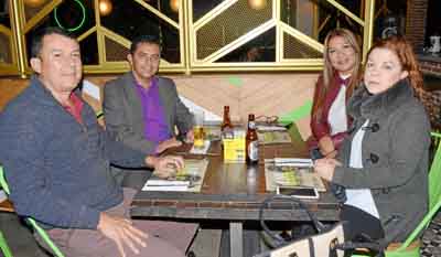 Carlos Arturo Castaño Ramírez, Orlando Quiceno Gallego, Cielo del Carmen Soto Aricapa y Gloria Ligia Castaño Duque. 