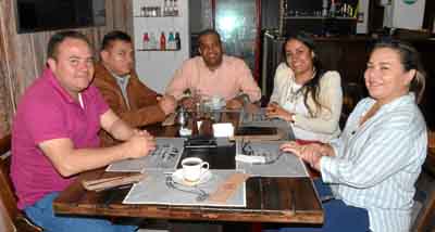 John Harold García Alzate, Rodrigo Franco Franco, Álvaro Archbold de la Peña, Lina Janneth Vélez Castro y Victoria Eugenia Jimén