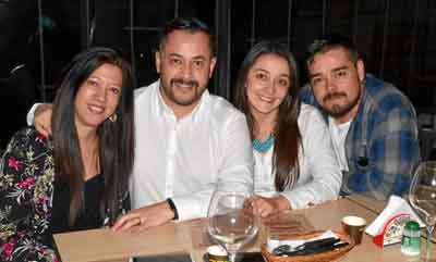 Luz Adriana Vargas Henao, Harold Tinoco Giraldo, Adriana Mejía Bermúdez y Ross Villa Sánchez.