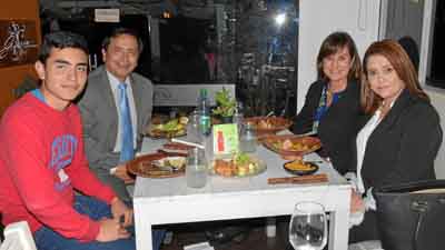 Alejandro Castillo Trujillo, Campo Elías Castillo Pinilla, Eulalia García de Mantilla y Diana Lucía Trujillo Ángel.