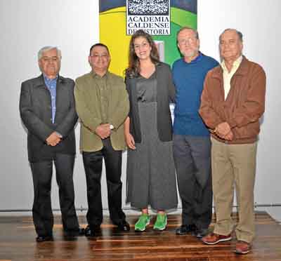 Fabio Vélez Correa, Ángel María Ocampo Cardona, Sofía Lara Largo, Jaime Alberto Lara Pachón y Albeiro Valencia Llano.