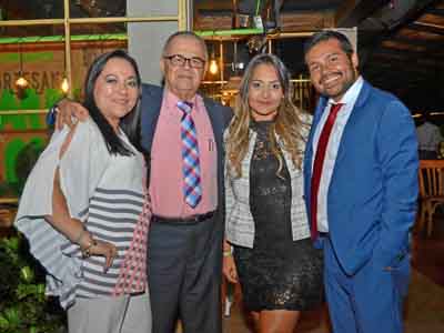 Omaira Molina Balbin, Jorge Barreneche Sánchez, Alejandra Petro Gaona y Fabián Robayo Abello.