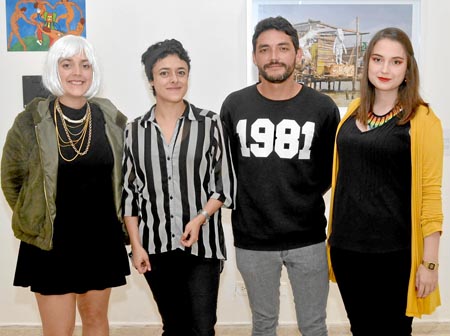 Aíxa Echeverry González, Laura Puerta Barco, Sebastiaan Dij y Andrea Ospina Santamaría.