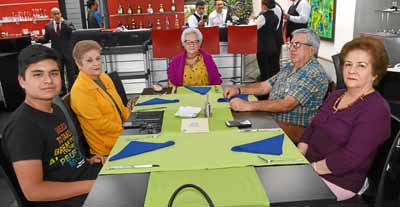 Santiago Narváez Chaurra, Luz Marina Naranjo Valencia, Inés Naranjo de Soto, Fernando Naranjo López y María Elsy Naranjo Valenci