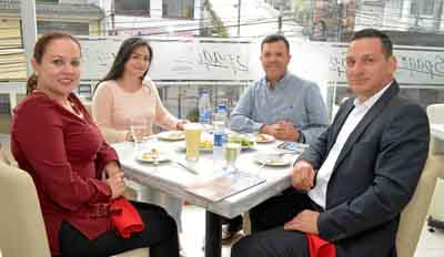 Foto | José Fernando Tangarife | LA PATRIA Zaira Jojanna Rey García; Andrea Martínez Benavides; Joaquín Ignacio Londoño Castaño,