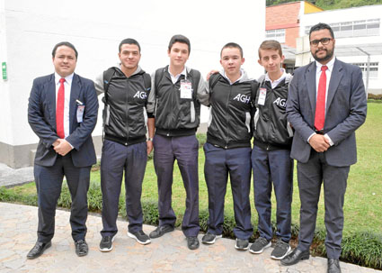 Andrés Mauricio Ossa Tangarife, Federico Ceballos Palacio, Sergio Uribe Osorio, Daniel Giraldo Valencia, Santiago Duque Robledo 