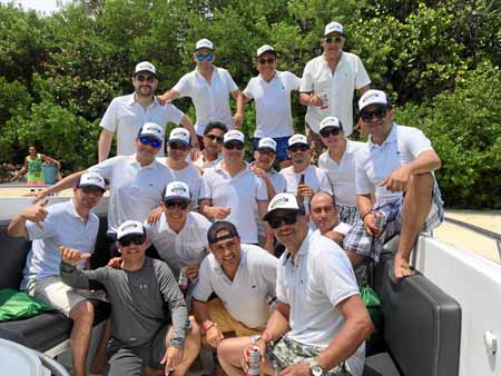 Alejandro Aristizábal, Javier Alonso Restrepo, Ricardo Correa, Alejandro Palacio, Felipe Atehortúa, Fabio Castañeda, Mauricio Ca