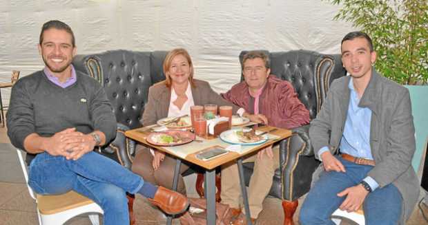 Diego Gutiérrez Betancur, Gloria Inés Betancur Bedoya, Jorge Hernán Gutiérrez Rivera y Juan Esteban Ortiz Zuluaga.