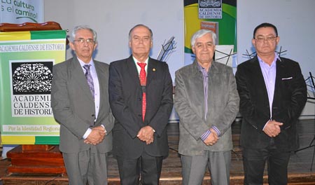 José Germán Hoyos Salazar, Albeiro Valencia Llano, Fabio Vélez Correa y Ángel María Ocampo Cardona.