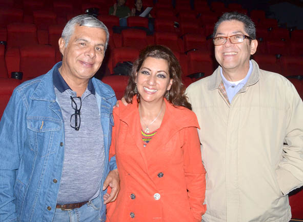 Luis Mendoza Morales, Maricel Montoya Suárez y Óscar Yepes Torres.