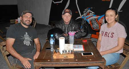 Camilo Olaya Rojas, Mauro Salazar y Johana López Velásquez.