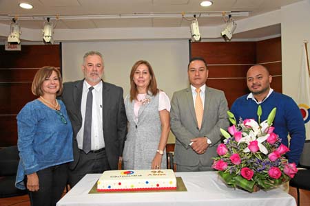 Ana Lucy Berrío Galeano, Jorge Enrique Velásquez Yepes, Marcela Sáenz Trujillo, William Montoya Castaño y Alexánder Caicedo Pulg