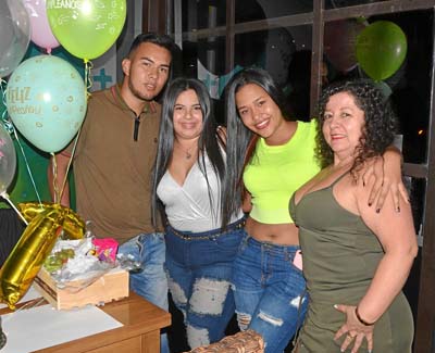 Jorge Alejandro Díaz Buitrago, Luisa García Álvarez, Alejandra Villamil Baza y Angie Rincón Aristizábal.