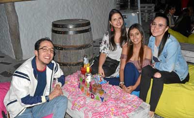 Felipe Salazar Ballesteros, Natalia Vallejo Chica, Melissa Anduquia Arango y Ana María Toro Aristizábal.