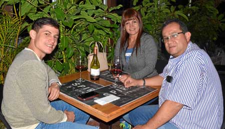 Sebastián Plaza Muñoz, Nohora Muñoz Ceballos y John Fredy Plaza Villaquirán.