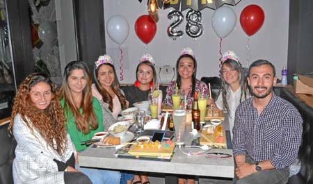 Paula González Orozco, Laura Giraldo Botero, Natalí Moreno Amador, Claudia Baena Arias, Daniela Arias Orozco, Juliana Montes Gar