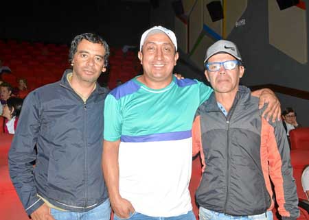 Douglas Ramírez Ramírez, Óscar James Ovando Buitrago y Jovanny Hernández.