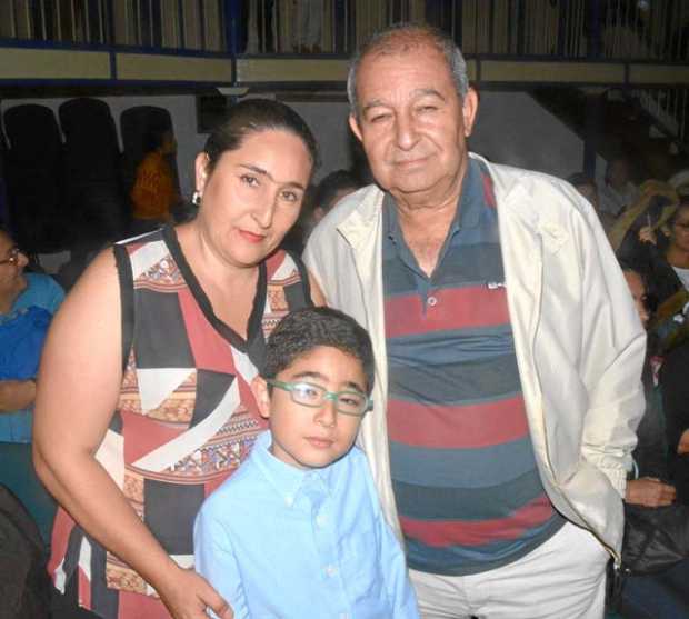 Paula Marcela López Alzate, Emmanuel Dávila López y William Dávila Patiño. 