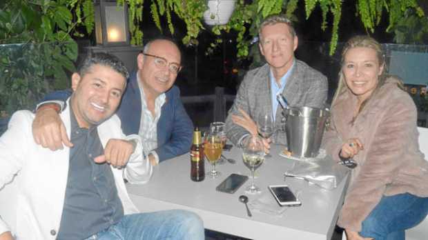 Juan David Giraldo López, Francisco Millán Ocampo y Uriel Sepúlveda Abdalá citaron a Juliana García Orrego para felicitarla por 