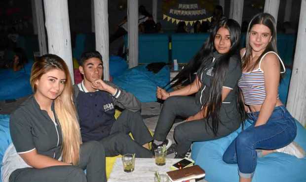 Alejandra Orozco Álvarez, Juan José Ramírez Gómez, Lady Geraldine Pachené y Natalia Zuluaga del Río.