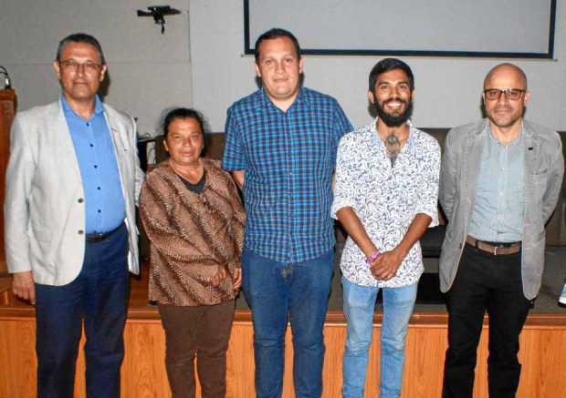 Luis Fernando Sánchez Jaramillo, Myriam Salazar Arias, Edwin Mauricio López García, Christian Javier Niño Posada y Francisco Jav