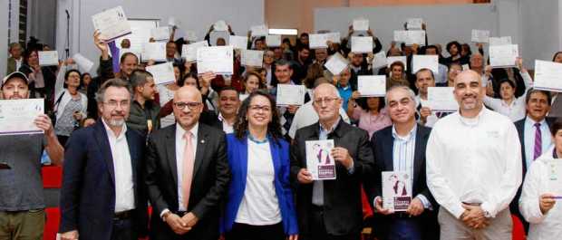 Mauricio García Villegas, Francisco Javier González, coordinador general; Alba Lucía Hurtado, directora Piedramaní; Luis Ospina,