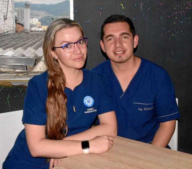 Daniela Zuluaga Posada y John Cortés Ospina se reunieron en un almuerzo en Urban.