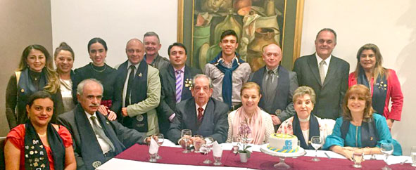 Marcelo García Mejía, Jaime Escobar Herrera, Antonio Raad Aljure, Gloria Garay Giraldo, Myriam Uribe Botero y Mónica Giraldo Mej