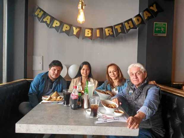 Claudio Osorio López, Susana Osorio López, Luz Helena López de Osorio y Carlos Alberto Osorio Duque.