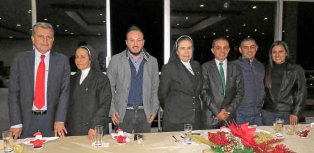 John Jairo Madrid Velásquez, hermana Aleyda Aponte Espinosa, Juan Manuel Marín López, hermana Judith Salazar Lozada, Luis Alexán