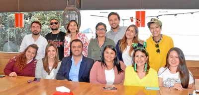 Natalia Gallego Londoño, Natalia Suárez Olave, Lucas Restrepo Gómez, Tatiana Zapata García, Katherine Franjul y Laura García Qui