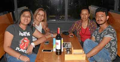 María Camila Jurado Quintero, Paula Andrea Quintero Marín, Miyereth Jurado Sánchez y José Jurado Pineda.