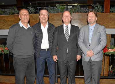 Guillermo Arias Ostos, Jorge Iván Jurado Salgado, Guillermo Orlando Sierra Sierra y César Sepúlveda Ortiz.