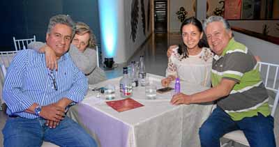 Carlos Barrera Guarín, Nubia Alvarado Pacheco, Julia Barrera Alvarado, Alfonso Barrera Guarín.