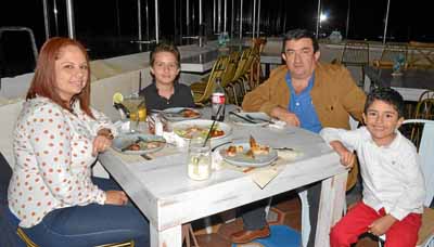 Paula Valencia Mosquera, Samuel Londoño Valencia, Orlando Londoño Betancourt y Simón Londoño Valencia.