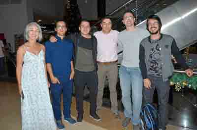 Tatiana Gutiérrez Giraldo; Juan Camilo Espinosa Ramírez, Gilberto Gómez Torres, Camilo Andrés López Gómez y Jaime Alonso Ortiz G