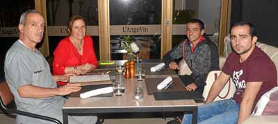 Carlos Villegas Mejía, María Leonor Jaramillo Bernal, Pedro Villegas Jaramillo y Manuel Villegas Jaramillo.