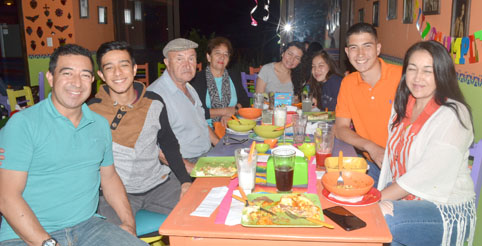 Efraín Zuluaga Guerra, Daniel Santiago Zuluaga Jiménez, Efraín Zuluaga Marulanda, Ángela Guerra, Viviana Zuluaga Guerra, Catalin