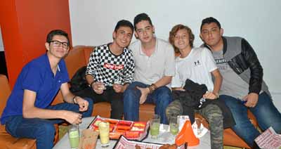 Eduardo Peralta Granada, Tomás Riaño Castaño, Miguel Franco Villegas, Juan Martín Trujillo Echeverri y Juan Sebastián Rendón Var