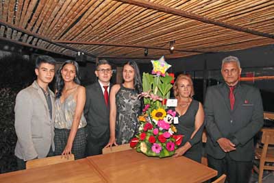 Esteban Cardona Ramírez, Sofía Solórzano Castaño, Luis Felipe Montoya Giraldo, Daniela Solórzano Castaño, Gabriela Castaño Sánch