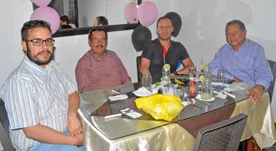 Andrés Felipe Jiménez Giraldo, Rodrigo Jiménez Amaya, Juan David Jiménez Giraldo y José Vicente Solorza Rodríguez.