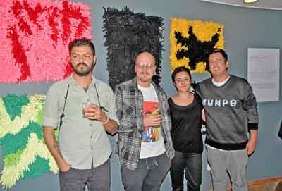 Fotos | José Fernando Tangarife | LA PATRIA Sergio Blandón Quintero, Mateo Quintero Castaño, Laura Puerta Barco y Santiago Dussá