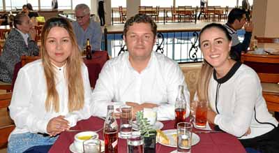 Jeniffer Cotacio González, Juan Manuel Ríos Castaño y Manuela Galvis Villegas.
