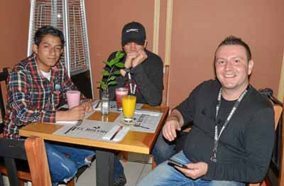 Jeison Styk Valencia Arroyave, Emerson Álvarez Gómez y Cristian Arturo Salazar Mejía.